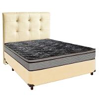 Kit Cama Box + Cabeceira + Colchão Casal D28 - Conforto - Paropas - 1