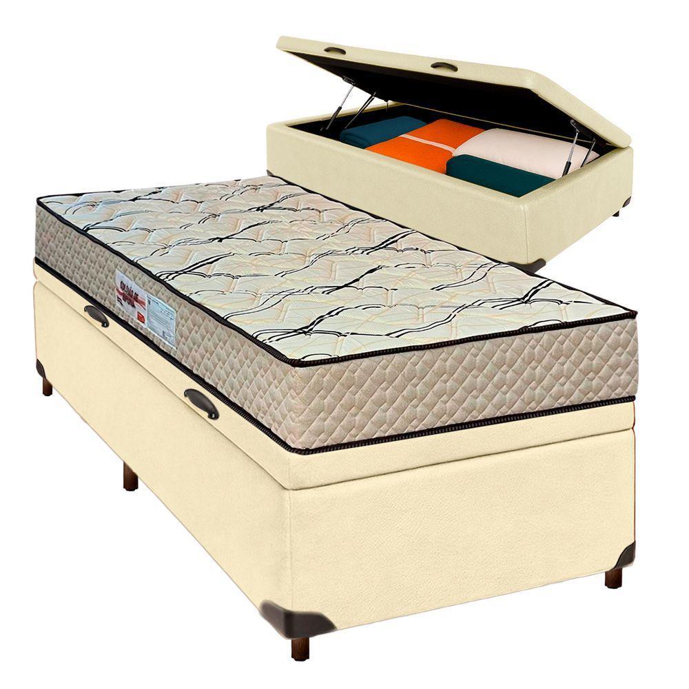 Colchão Solteiro D33 + Bau Blindado - Maxsono Paropas - 1