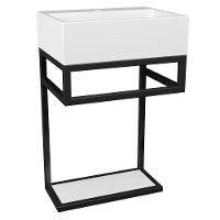 Gabinete Banheiro Ferro Los Angeles 40x30cm Branco Fosco - 1