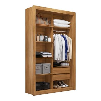 Closet Solteiro 2 Gavetas Freijó Amoudi Móveis Freijó