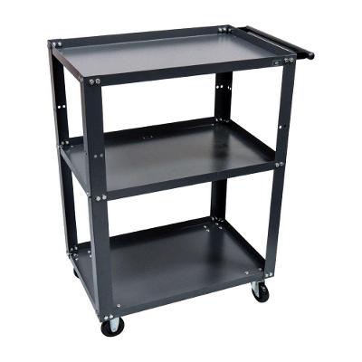 Carrinho Para Ferramentas Simples Cinza Presto