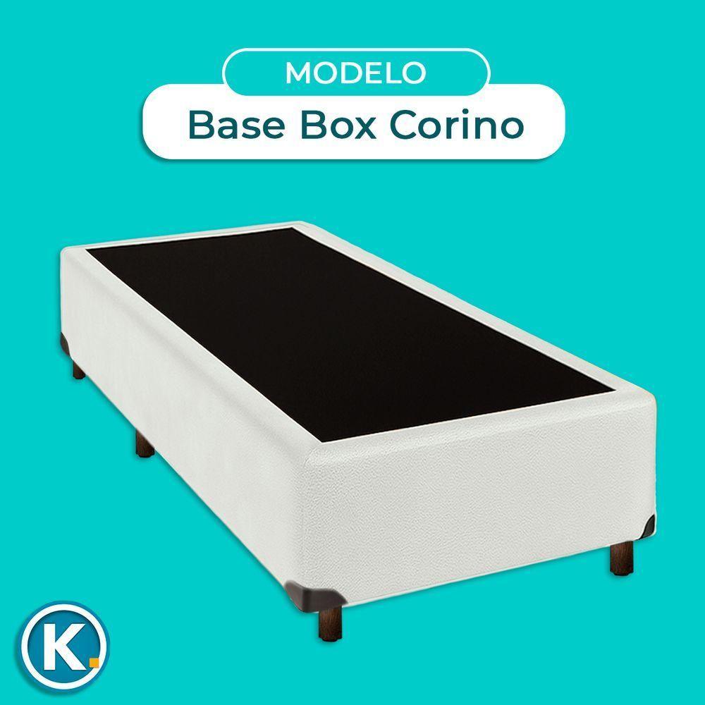 Cama Box Solteiro Branco Nature 88x188 - 5