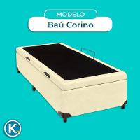 Cama Box Baú Solteiro Bege Nature 88x188 - 5