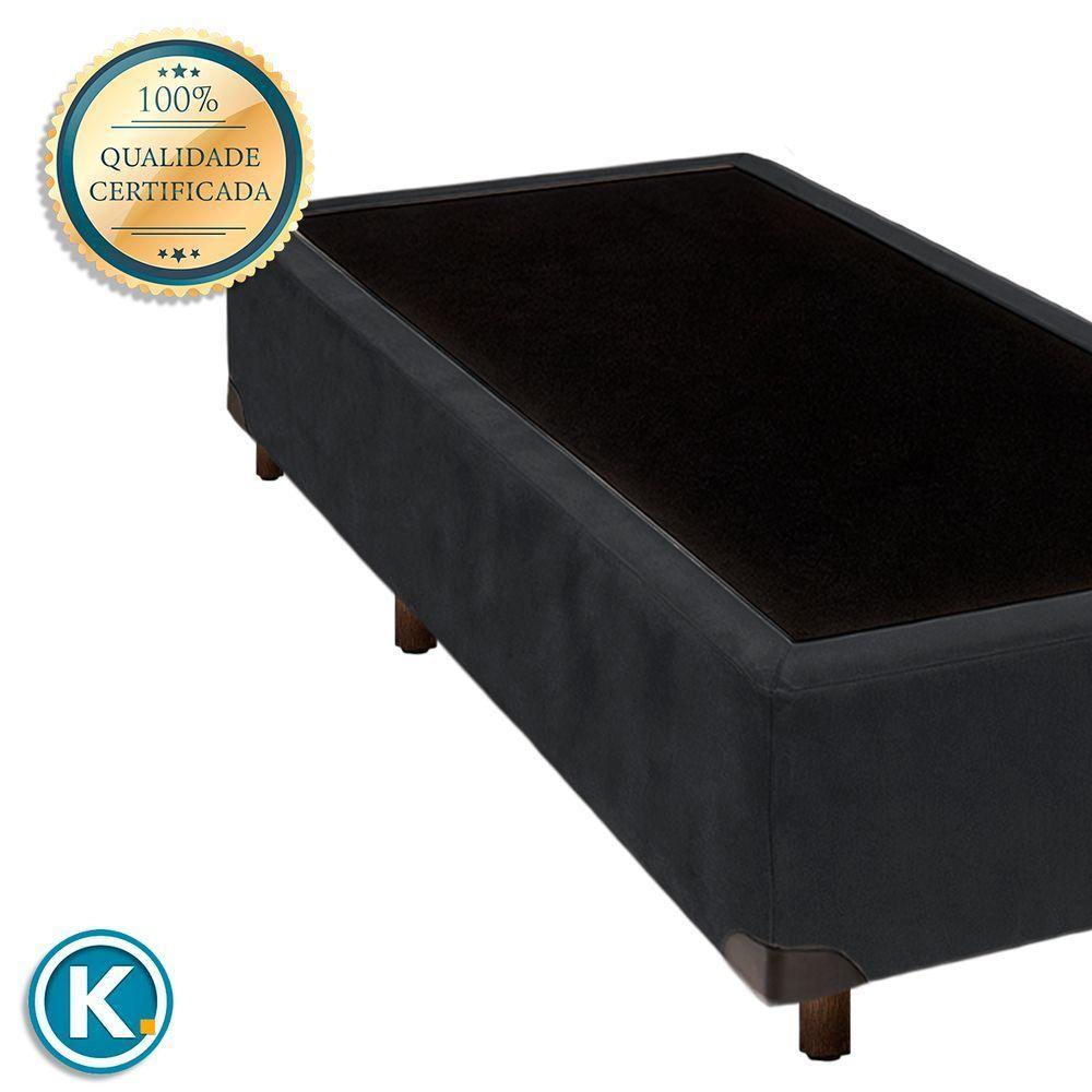 Cama Box Solteiro Cinza Nature 88x188 - 3