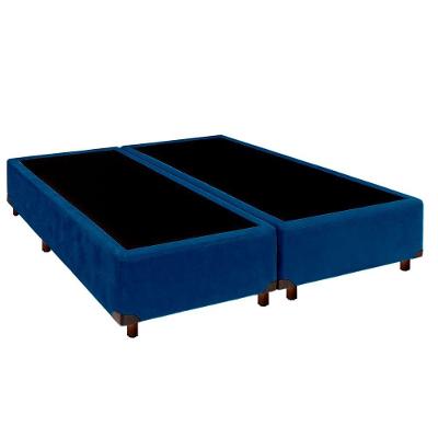 Cama Box King Azul Nature 193x203