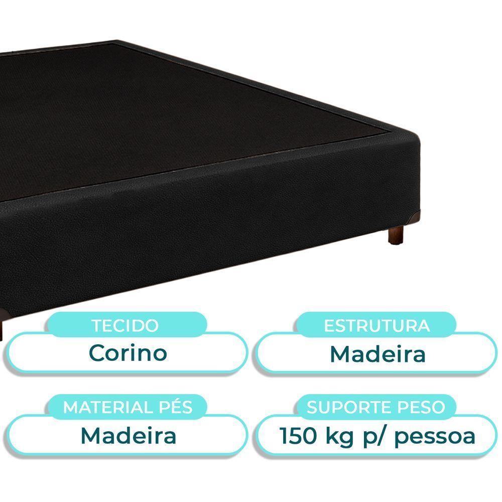 Cama Box Casal Preto Nature 138x188 - 2