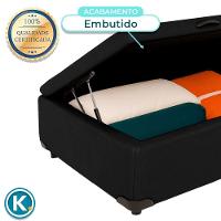 Cama Box Baú Solteiro Preto Nature 88x188 - 3