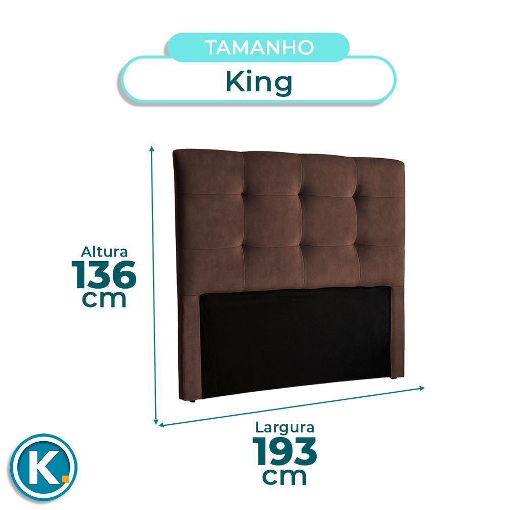 Cabeceira Estofada King Alice Nature Veludo Cafe 193x136 - 4