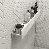 Porta Shampoo Linear 100cm Concreto - 3