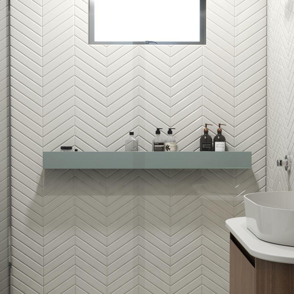 Porta Shampoo Linear 120cm Chumbo Fosco - 3