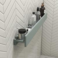 Porta Shampoo Linear 100cm Chumbo Fosco - 3