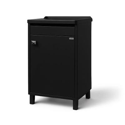 Gabinete De Mdf Com Tanque Astra 40 Litros Preto Fosco