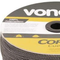 Corda Trançada 3mmx625m 2,7kg Amarela Vonder - 2