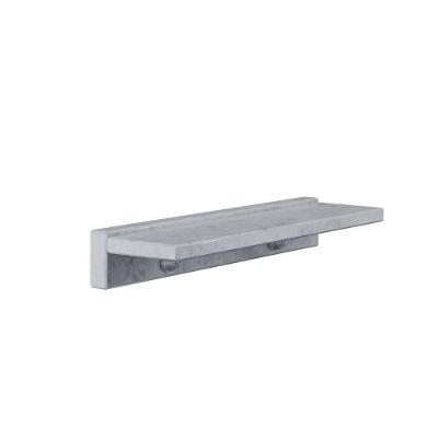 Prateleira Porta Shampoo Slim 40cm Concreto