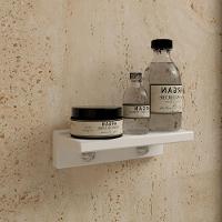 Prateleira Porta Shampoo Slim 20cm Branco Standard - 2