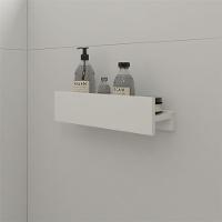 Porta Shampoo Linear 40cm Branco Standard