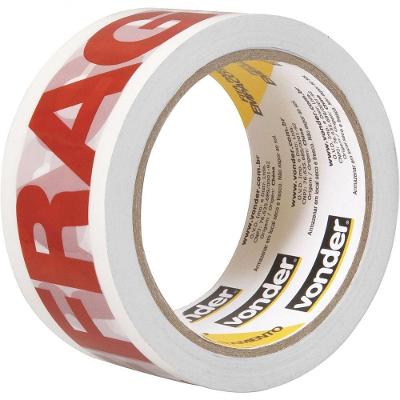 Fita Adesiva Para Embalagem 48mmx50m Branca Frágil - Vonder