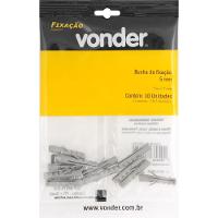 Bucha De Fixação 5 Mm Cartela Com 10 Peças Vonder - 3