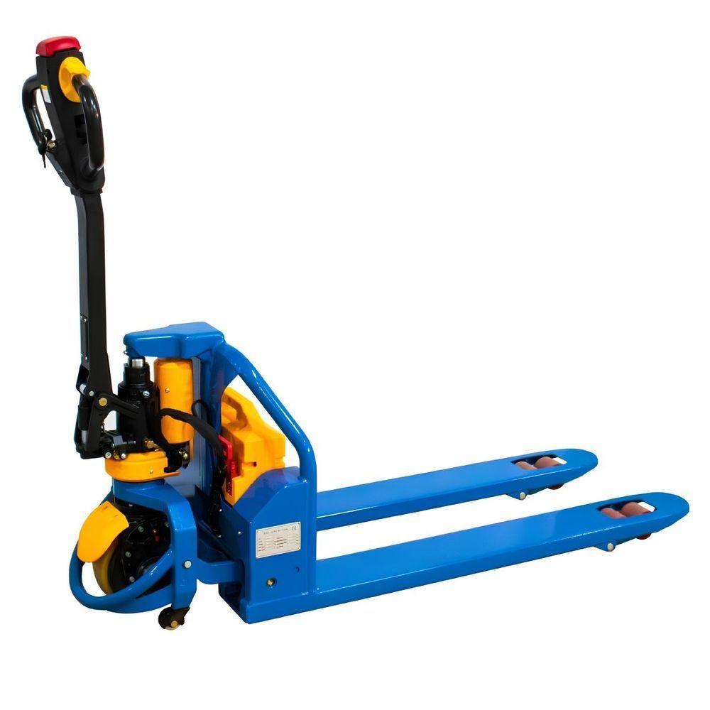 Paleteira Carro Hidráulico Elétrica 1500kg 550x1150 Mm Bat. Lithium 220v 50hz Tpe1500 Bovenau - 1