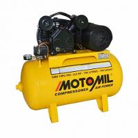 Compressor Air Power Monofásico Cmv-10pl-100a Motomil 110V - 2