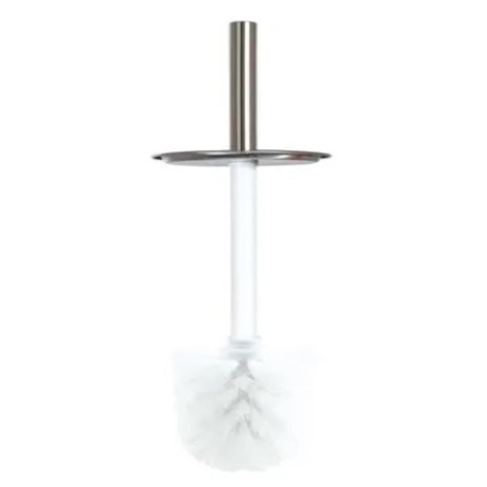 Escova Sanitária Preta Bold Higienização Inox Black Limpeza Vaso Sanitário Privada Suporte Luxo - 6