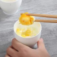 Kit 2 Forma Cozinhar Ovos Microondas Pote Recipiente Omelete Fácil Vapor Fitness Pote Egg Cozinha Saudável Rápida - 2