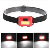 Lanterna De Cabeça Led Multiuso Para Bike Trilha Camping Farol Sinalizador Corrida Capacete Vermelha - 2