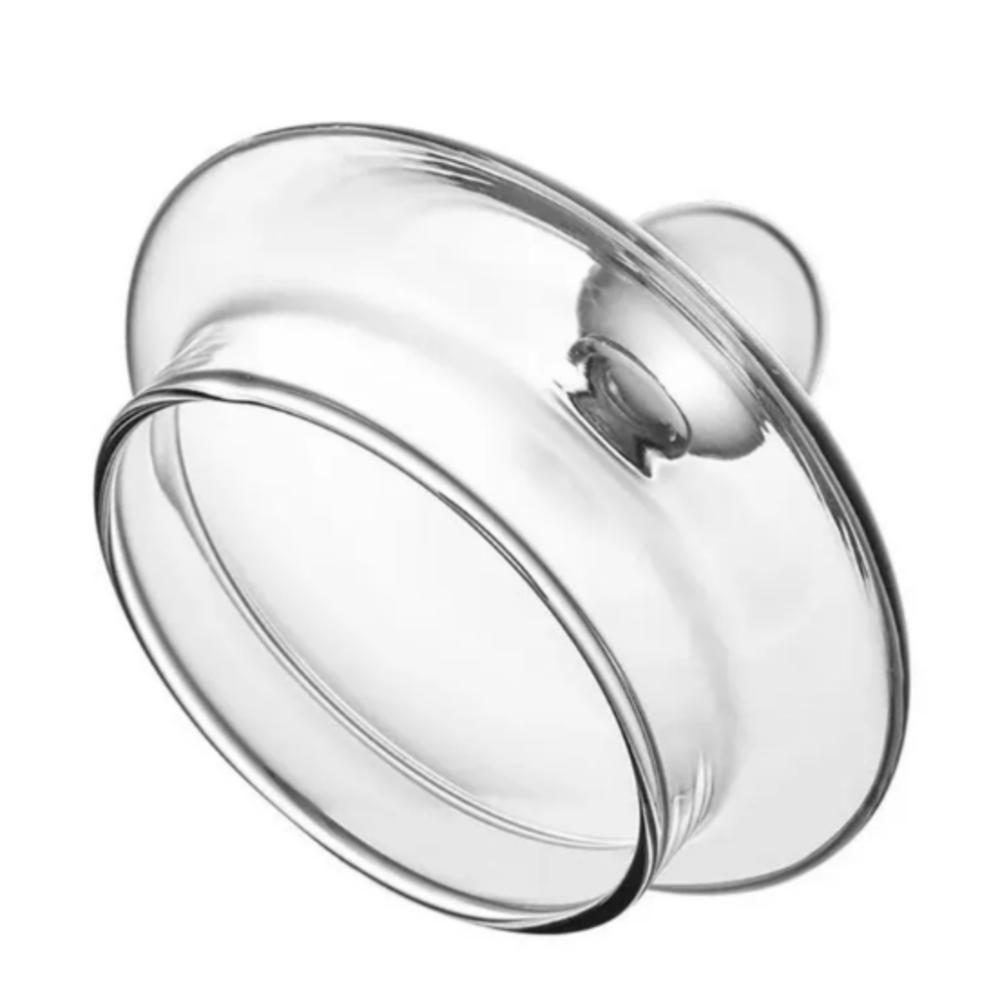 Chaleira Vidro Infusor 600ml Bule Borossilicato Grande Chá Café Coador Jarra Parede Dupla Transparente - 4