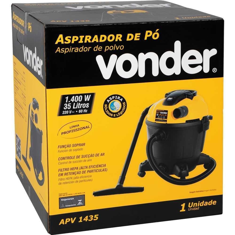 Aspirador De Pó 1400w 220V Apv1435 Vonder - 1