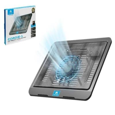 Suporte Notebook Cooler Gamer Led Ergonômico Base Refrigerado Ventilador Silencioso Usb Preto