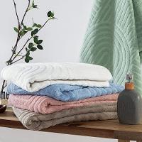 Toalha De Banho Dunna Avulsa 100% Algodão - Off White - 6