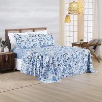 Jogo De Cama Afeto 400 Fios Casal Padrão 04 Peças 100% Poliéster - Lolli - 2