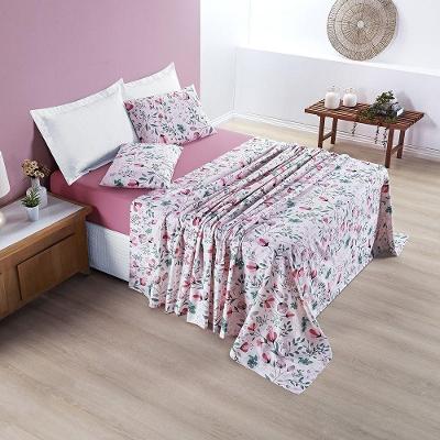 Jogo De Cama Avere 200 Fios Queen 04 Peças 100% Poliéster - Bothanica