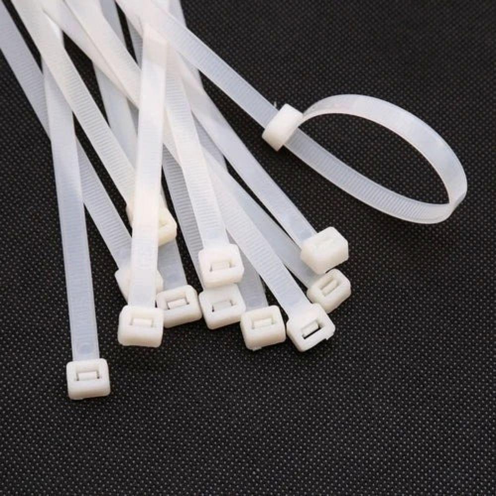 Abraçadeira Nylon 3,6 X 250 Mm Branca 100 Unidades Tradestar - 2