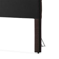 Cabeceira Cama Queen Estofada 1,60 - Maia Linho Marrom - 6