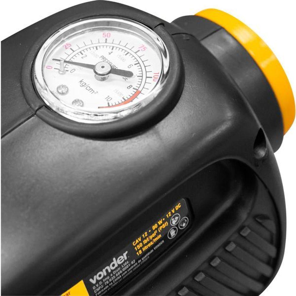 Compressor De Ar Automotivo 12v Cav12 Vonder - 3
