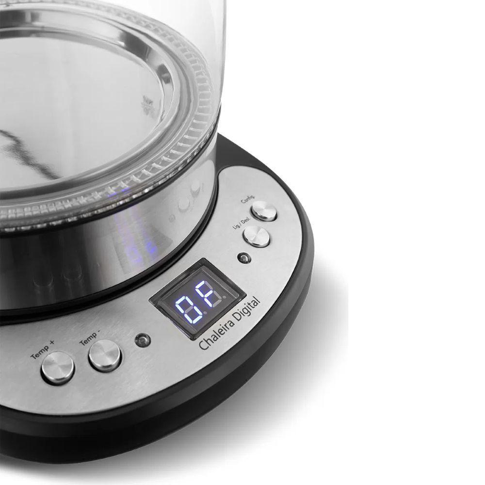 Chaleira Elétrica Digital Glass 1,7L PCHD Philco 110V - 5