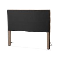 Cabeceira Cama King Estofada 1,93 - Maia Linho Capuccino - 2