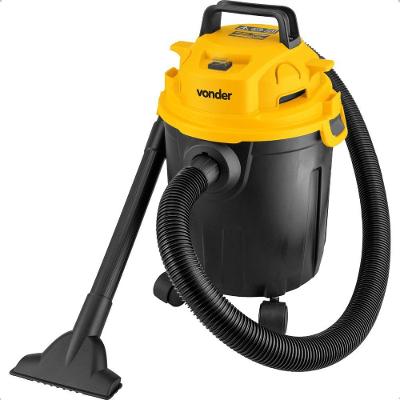 Aspirador de Pó e Líquido Vonder APV 1010 1000W 10L com Filtro Hepa e Função Soprador Preto 110V