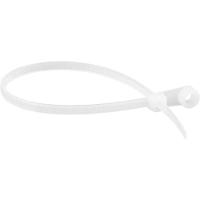 Abraçadeira Nylon Parafuso 200x3,6 Branca 100 Peças Vonder - 2