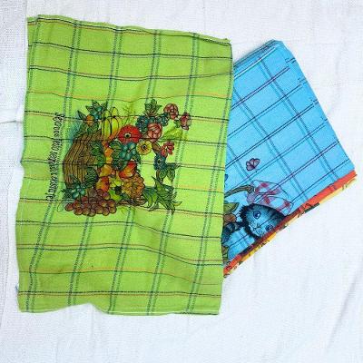 Kit 12 Panos De Prato Gigante 100% Algodão Cobre Tudo Grande Estampado Liso Colorido E Xadrez Modelo Colorido Estampado