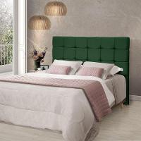 Cabeceira Cama King Estofada 1,93 - Maia Veludo Verde - 1