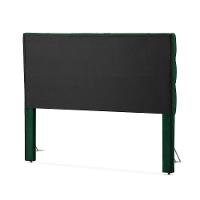 Cabeceira Cama King Estofada 1,93 - Maia Veludo Verde - 3