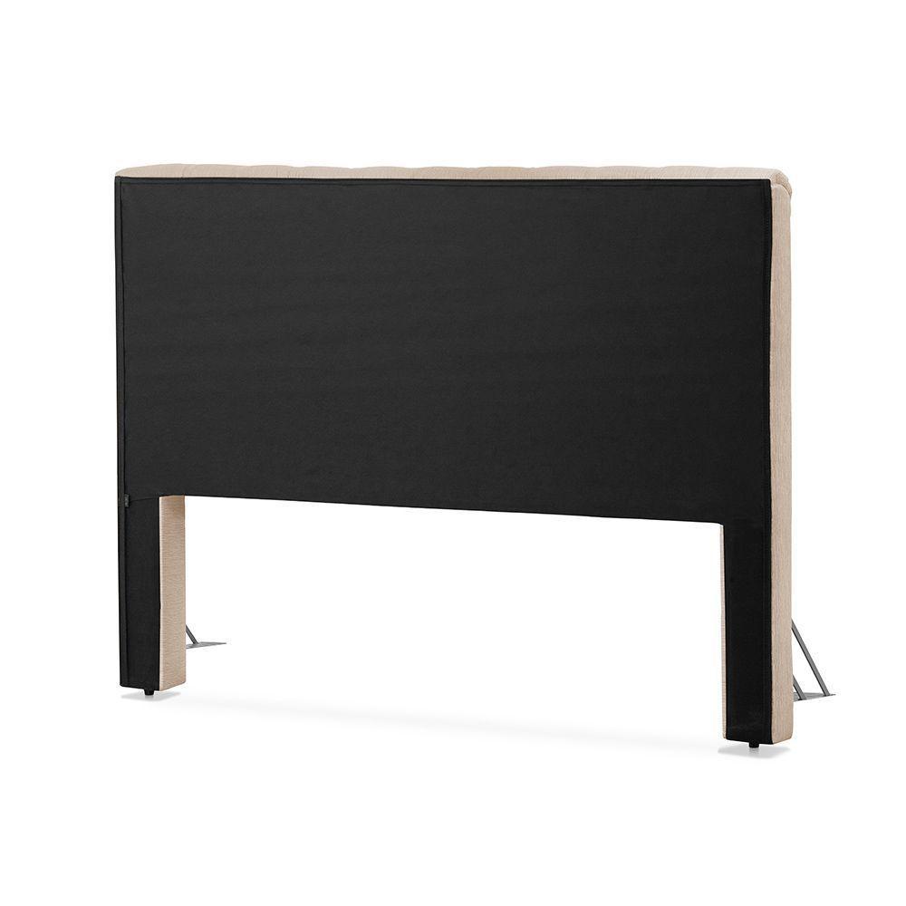 Cabeceira Cama Queen Estofada 1,60 - Inca Linho Cru - 2