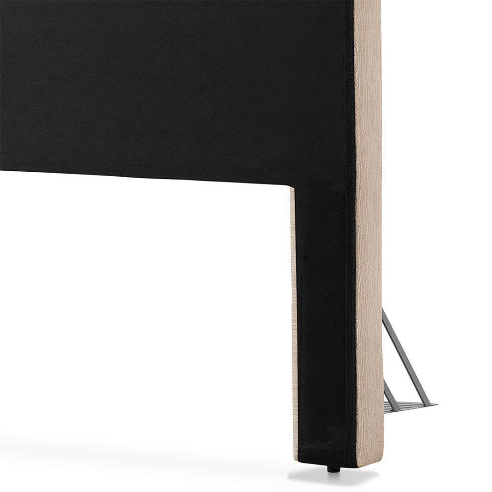 Cabeceira Cama Queen Estofada 1,60 - Inca Linho Cru - 5