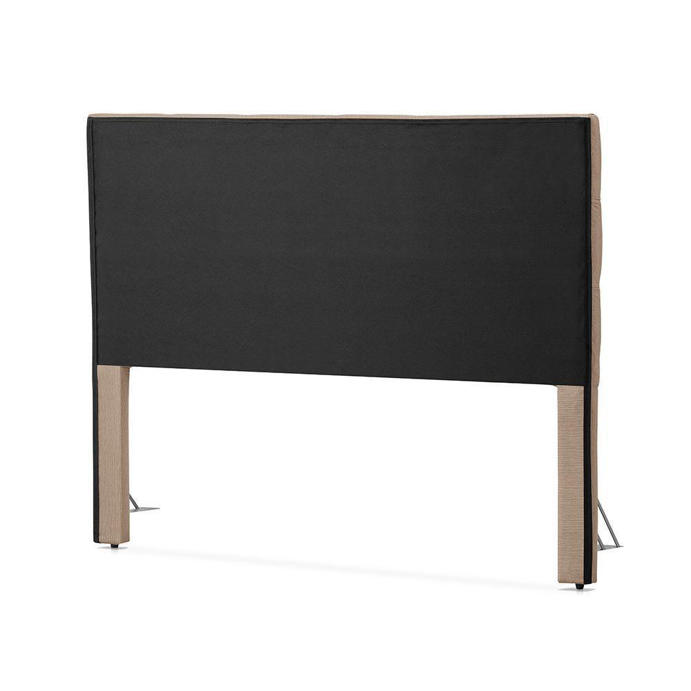 Cabeceira Cama Queen Estofada 1,60 - Maia Linho Bege - 3