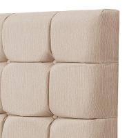 Cabeceira Cama Queen Estofada 1,60 - Maia Linho Cru - 5