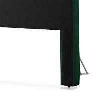 Cabeceira Cama Queen Estofada 1,60 - Inca Veludo Verde - 6