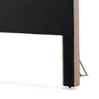 Cabeceira Cama Queen Estofada 1,60 - Inca Veludo Bege - 6