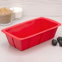 Forma De Pão Em Silicone 13x25cm Kenya Vermelha - 2